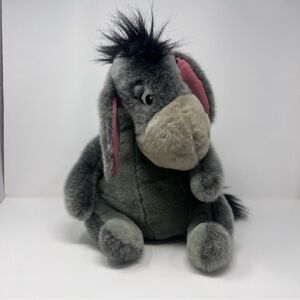 Disney Store Winnie The Pooh Eeyore Soft Plush Stuffed Animal
